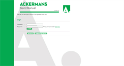 Desktop Screenshot of brandfile.ackermans.co.za